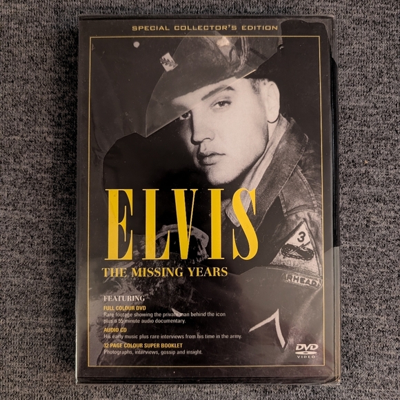 Other - Elvis Presley - The Missing Years (DVD, 2002, Collectors Edition) Like N…